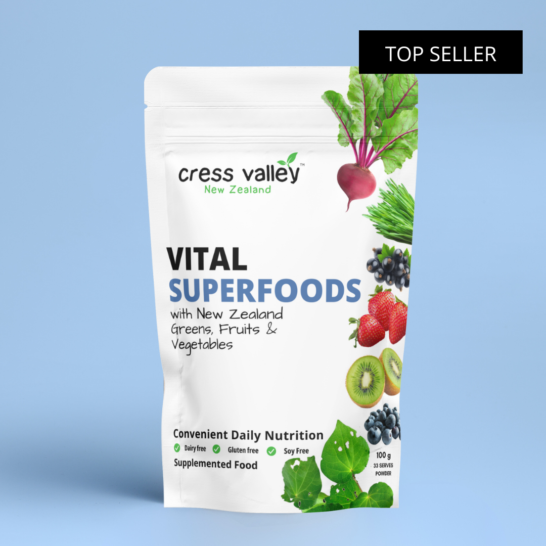 Cress Valley Vital Superfoods with New Zealand Greens, Fruits & Vegeta